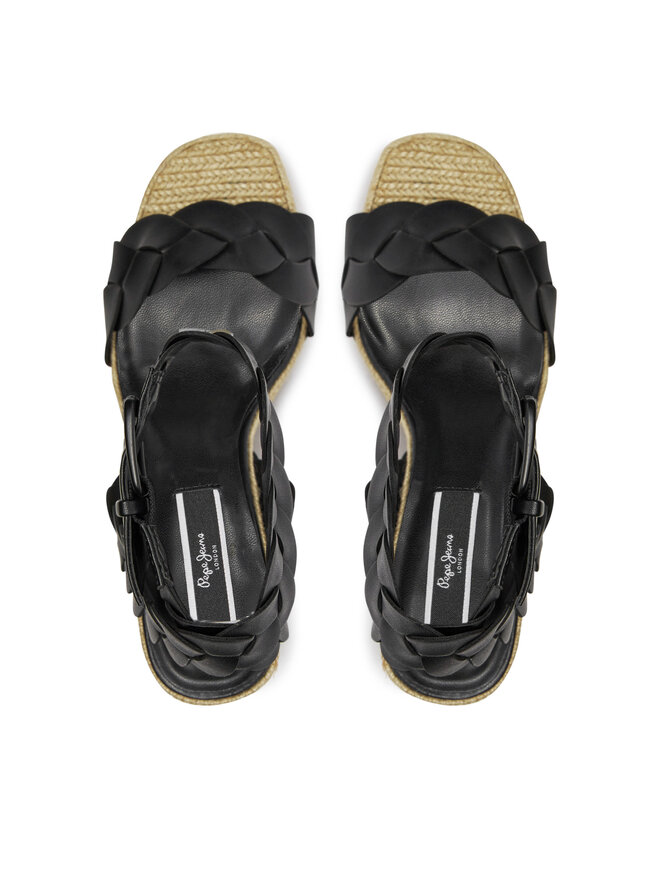 Pepe Jeans Szandál Pepe Jeans Lenny Braid PLS90652 Fekete