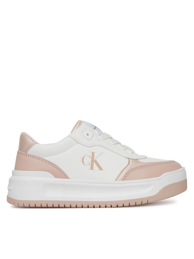 Calvin Klein Jeans Sneakersy Calvin Klein Jeans V3A9-82020-1355X134 Biela