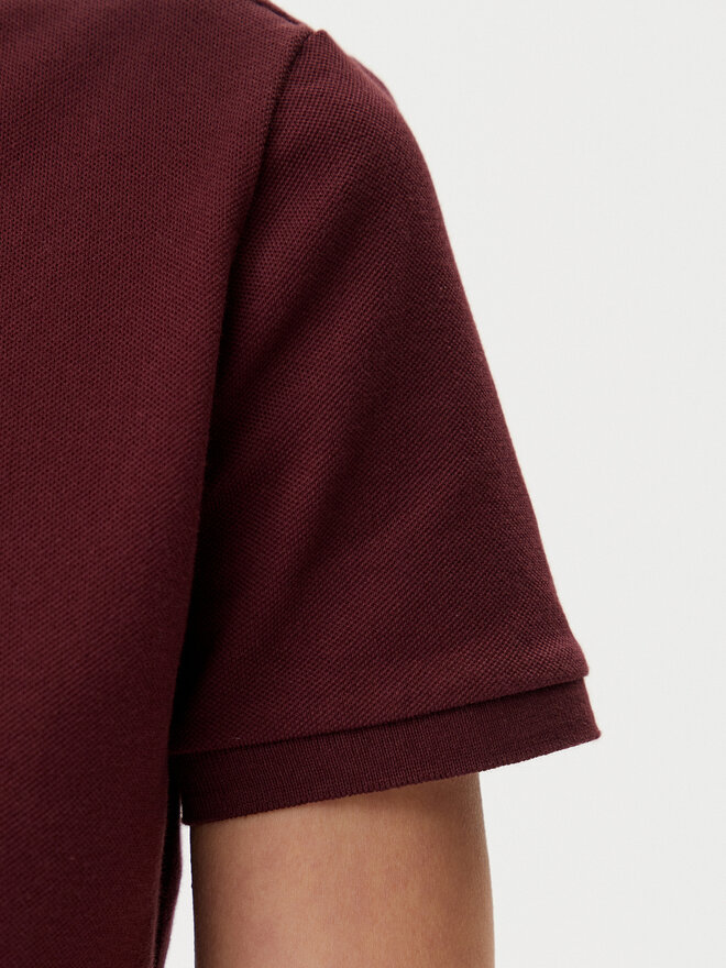 Lacoste Lacoste Polo marškinėliai PF5462 Vyšninė Slim Fit
