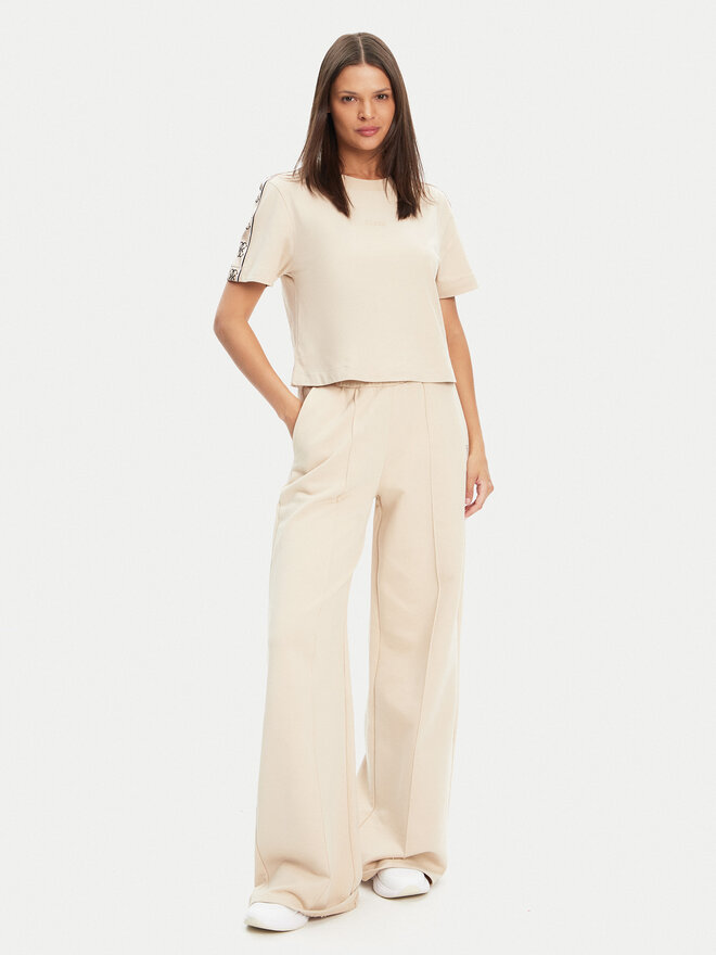 Guess Guess Футболка V3RI08 I3Z14 Бежевий Regular Fit