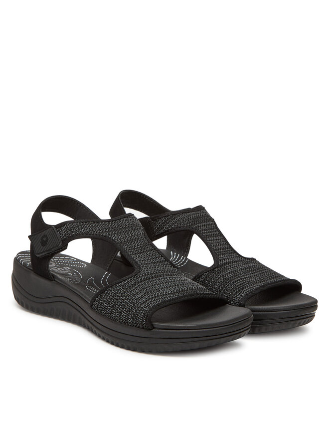 Jana Sandalen Jana 8-28772-44 Schwarz