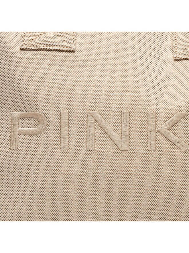 PINKO Ročna torba Pinko Beach Shopping PE 24 PLTT 100782 A1X1 Bež