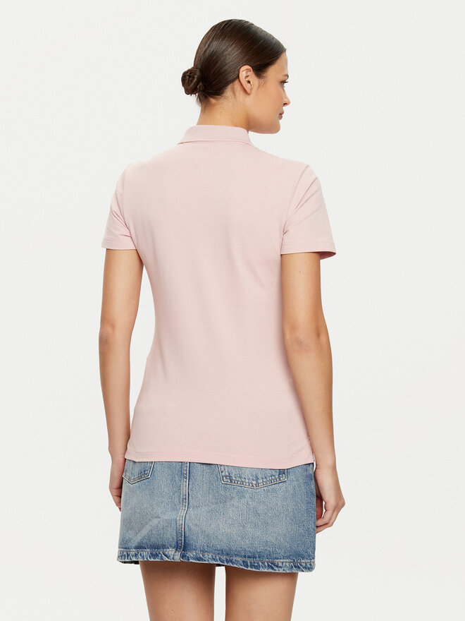 Tommy Hilfiger Tommy Hilfiger Poloshirt WW0WW43930 Rosa Slim Fit