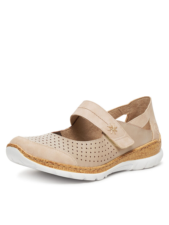 Rieker Zapatos hasta el tobillo Rieker N42B2-62 Beis