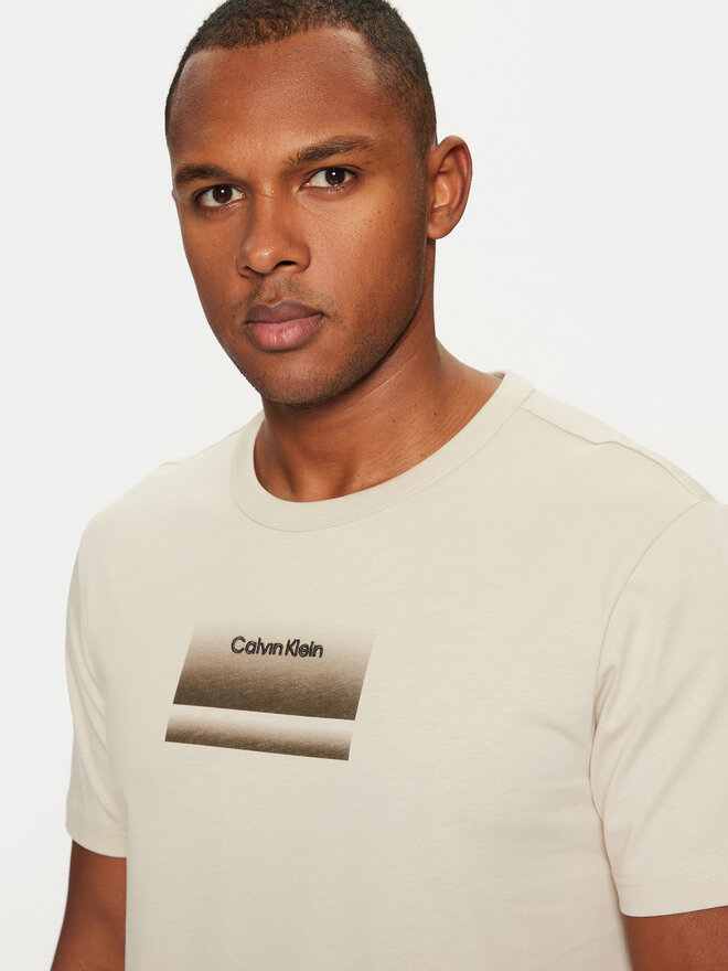 Calvin Klein Calvin Klein Футболка K10K113803 Бежевий Regular Fit