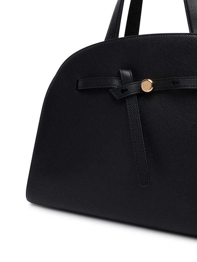 Tory Burch Handtasche Tory Burch Romy Bauletto 179990 Schwarz