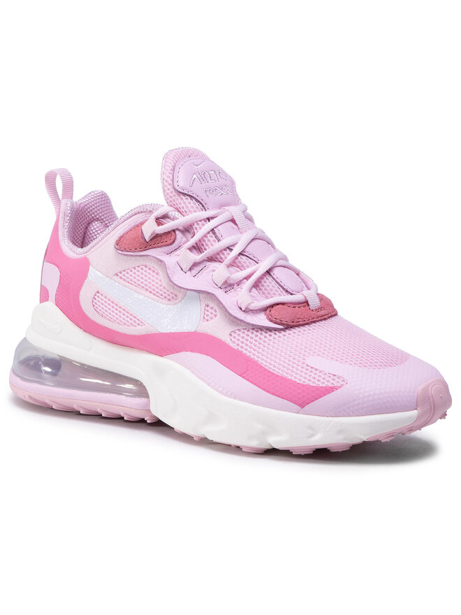 Nike air max 270 react white and pink 2025