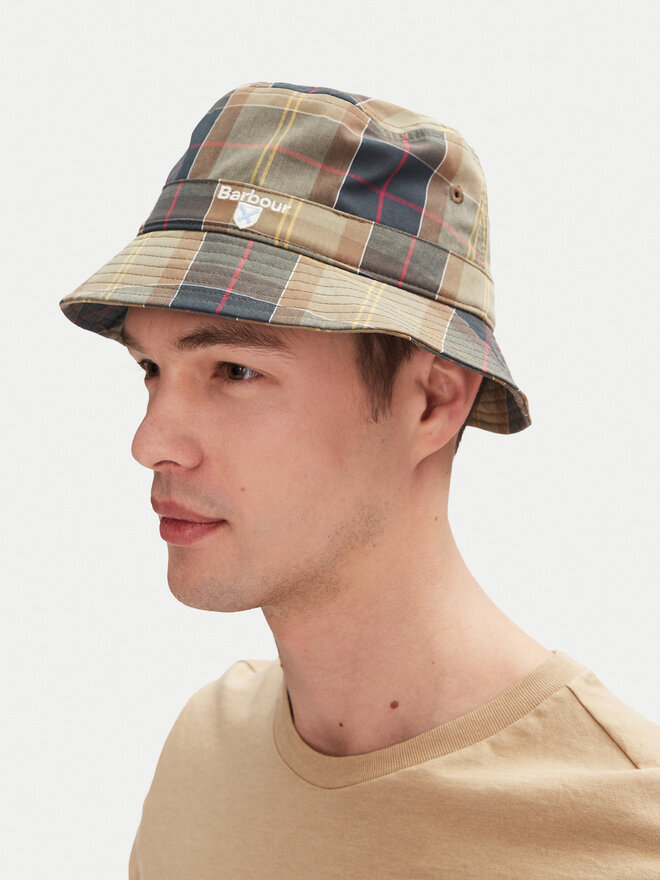 Barbour Kapelusz Barbour Tartan MHA0618TN11 Zielony
