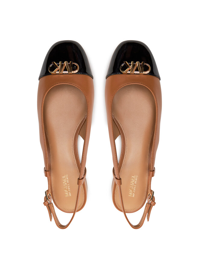 Sandalias MICHAEL Michael Kors Perla Flex Toe Cap Flat 40S4PLFP1A Marron zapatos.es