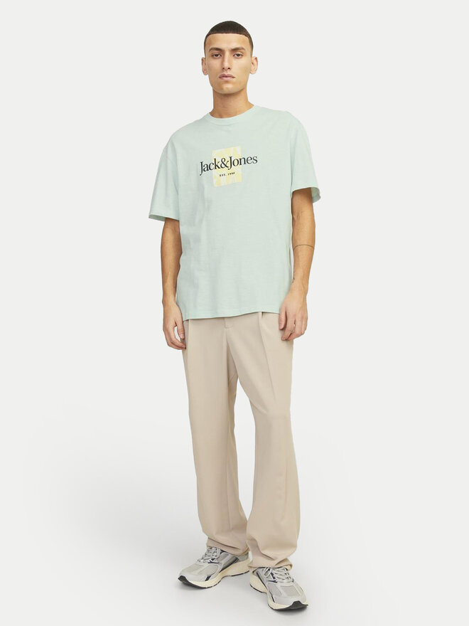 Jack&Jones Jack&Jones Majica Lafayette 12250436 Zelena Relaxed Fit