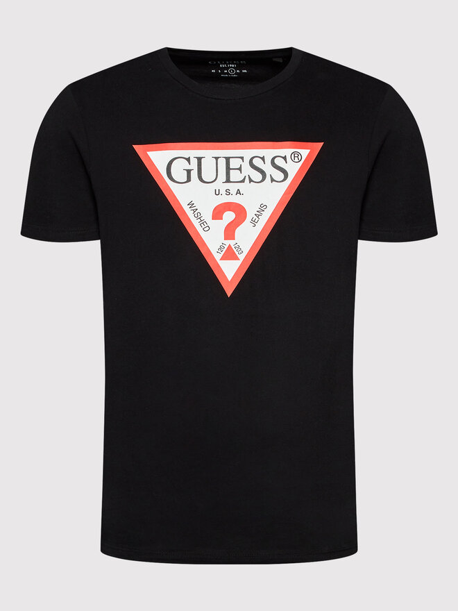 Guess Guess T-Shirt M2GI68 KBA60 Μαύρο Regular Fit