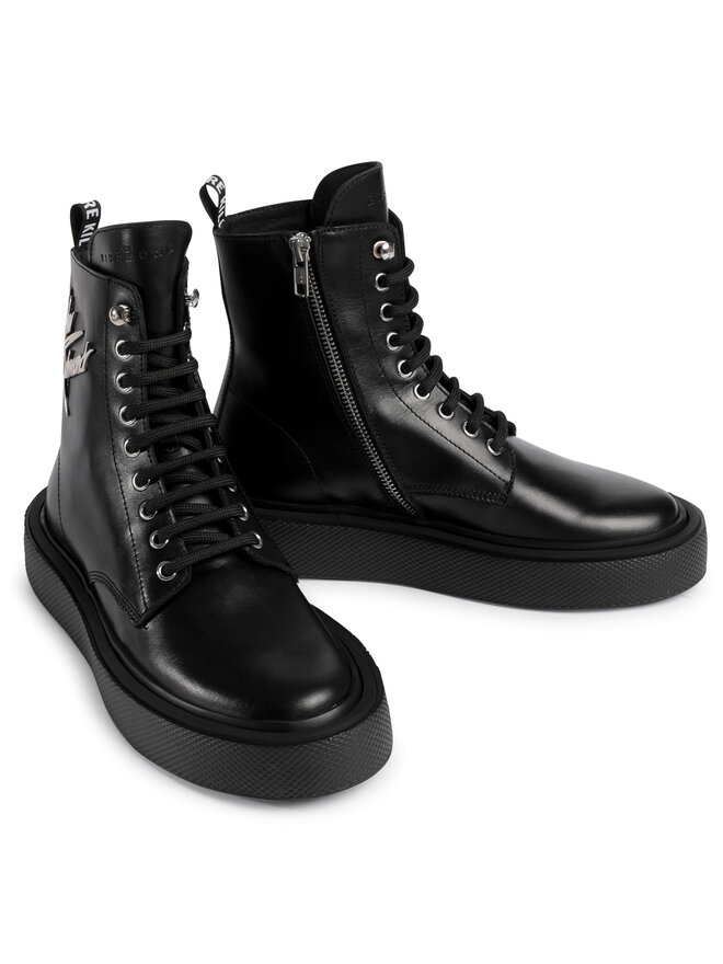 John Galliano Черевики John Galliano 3057 B Чорний