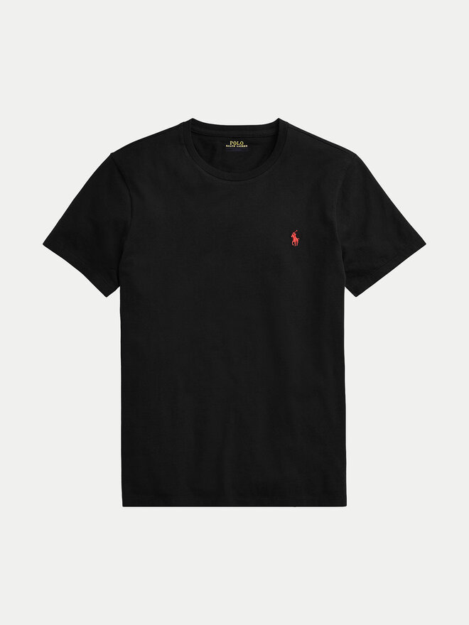 Polo Ralph Lauren Polo Ralph Lauren T-Shirt Bsr 710680785 Μαύρο Custom Slim Fit