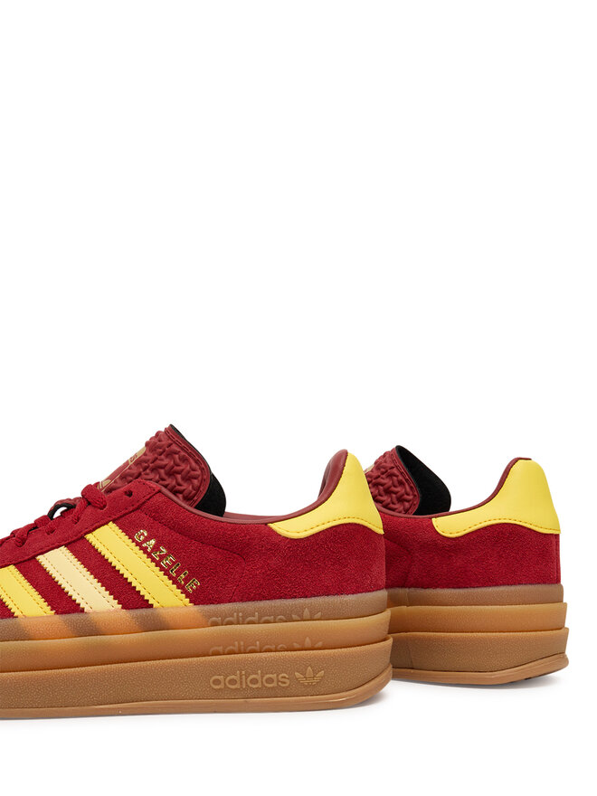 adidas Sneakersy adidas Gazelle Bold JR5953 Bordowy
