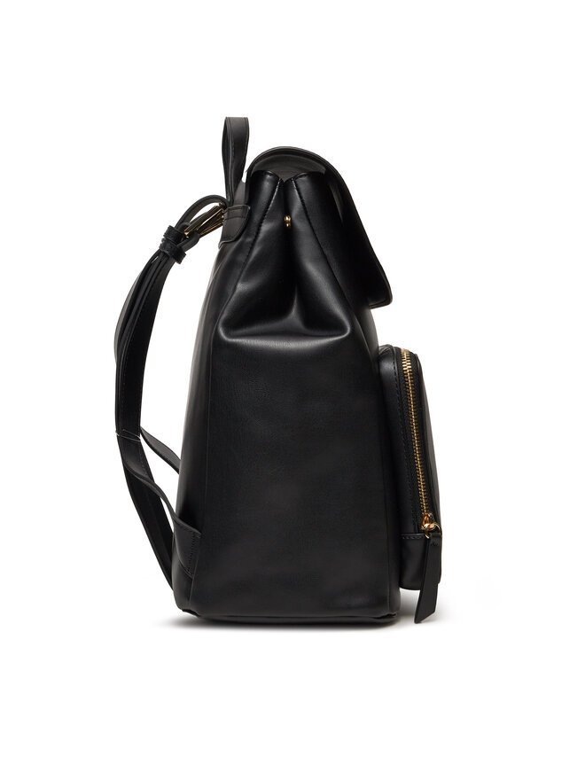 Tommy Hilfiger Zaino Tommy Hilfiger Soft Utility Backpack Pu AW0AW16688 Nero