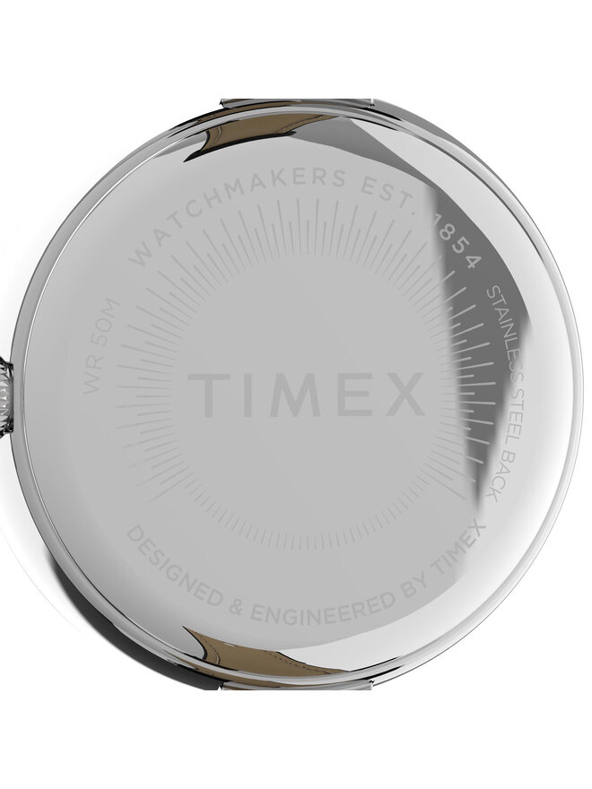 Timex Ρολόι Timex City TW2V45200 Μαύρο