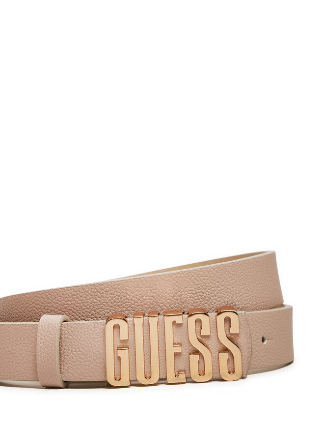 Guess Cinturón para mujer Guess Meridian (BG) Belts BW9114 P4225 Écru