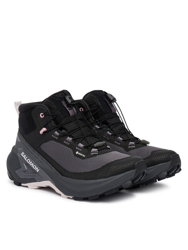 Salomon Trekkingschuhe Salomon Genesis Mid GTX L45409700 Dunkelgrau