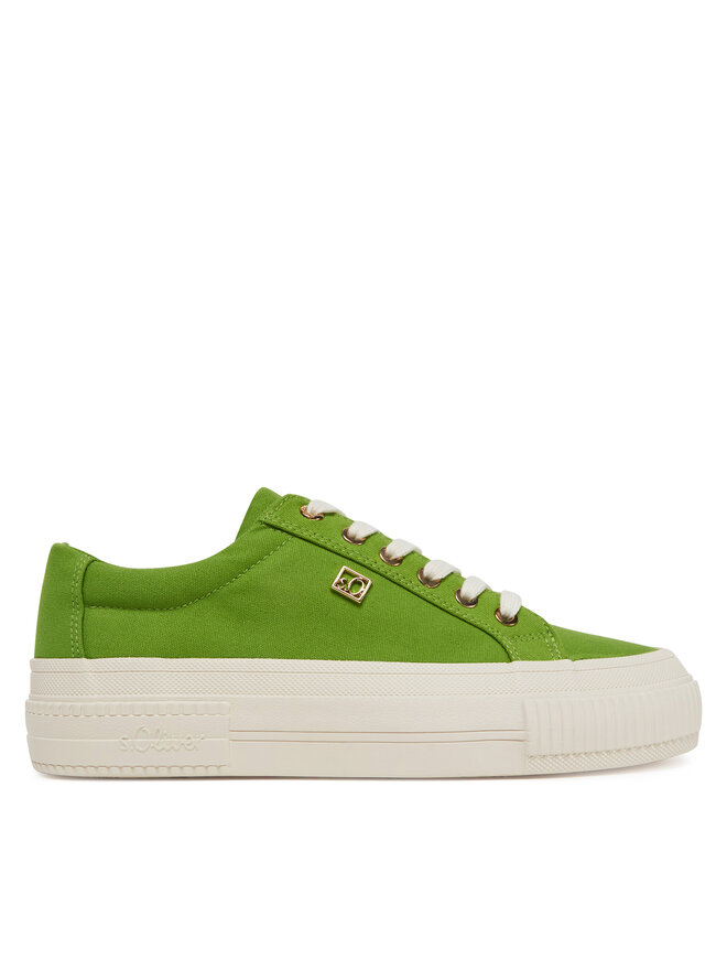 s.Oliver Sneakersy s.Oliver 5-23625-44 Zielony