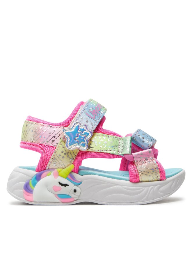 Skechers Sandále Skechers Unicorn Dreams Sandal-Majestic Bliss 302682N/PKMT Ružová