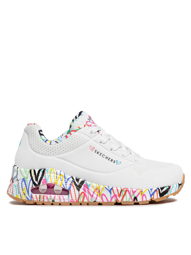 Skechers Sneakers Skechers Uno Loving Love 155506/WHT Alb