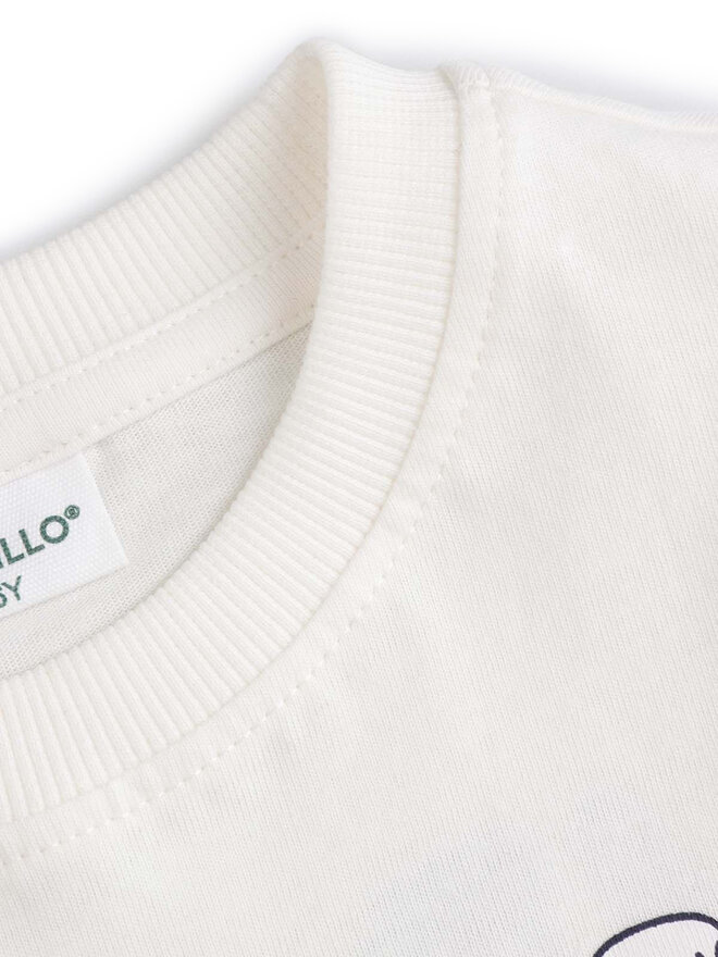 Coccodrillo Coccodrillo Majica WC5143201HBK Écru Regular Fit