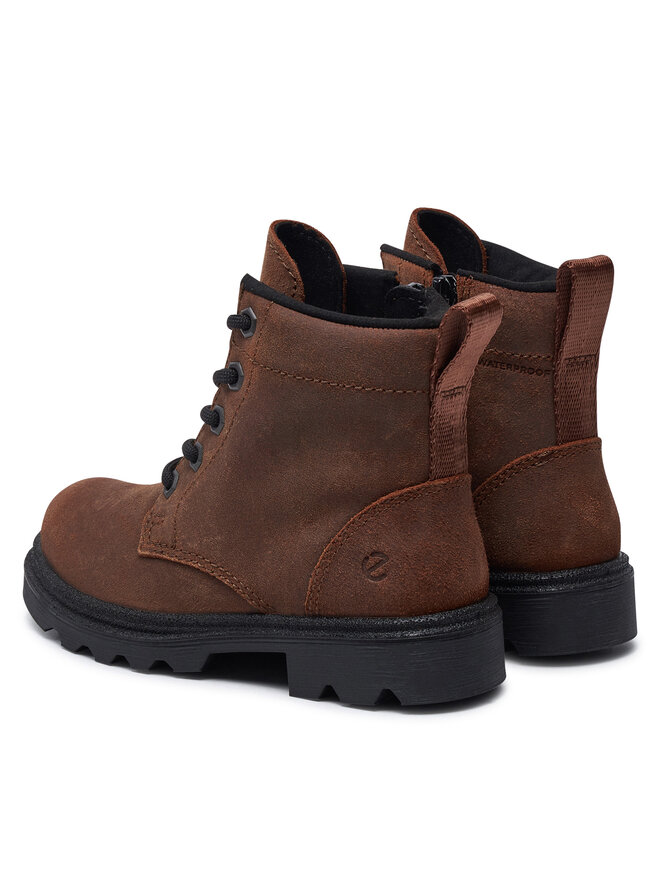 ECCO Šnurovacia obuv ECCO Grainer K 72822205014 Hnedá