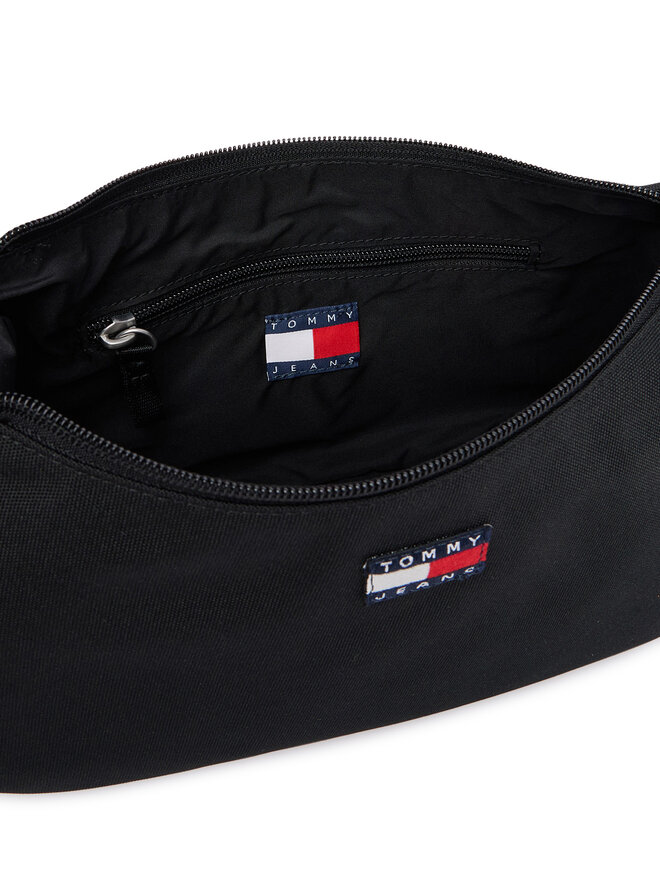 Tommy Jeans Handtasche Tommy Jeans Tjw Ess Daily Shoulder Bag AW0AW18768 Schwarz