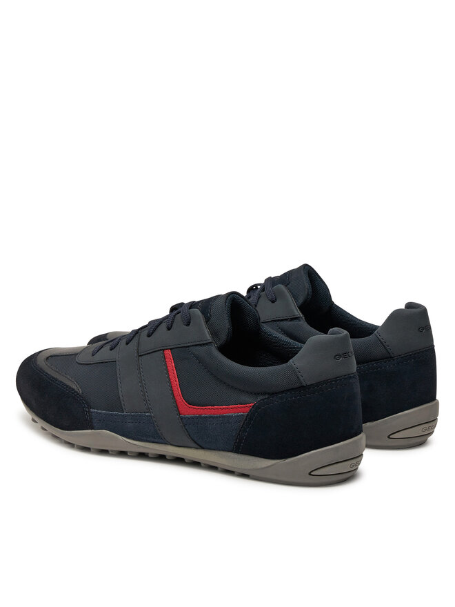 Geox Sneakersy Geox U Wells U45T5A 02211 C4064 Tmavomodrá