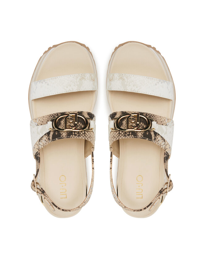 Liu Jo Sandały Liu Jo Maxi Wonder Sandal 30 BA5081 EX289 Beżowy