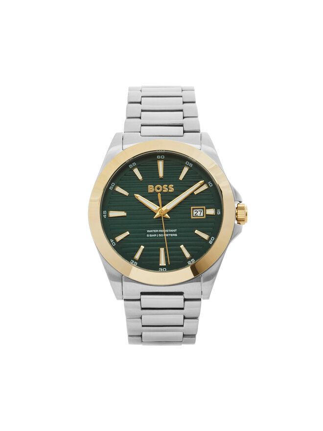 BOSS Set orologio e braccialetto BOSS Strike - Gift Set 1570179 Argento