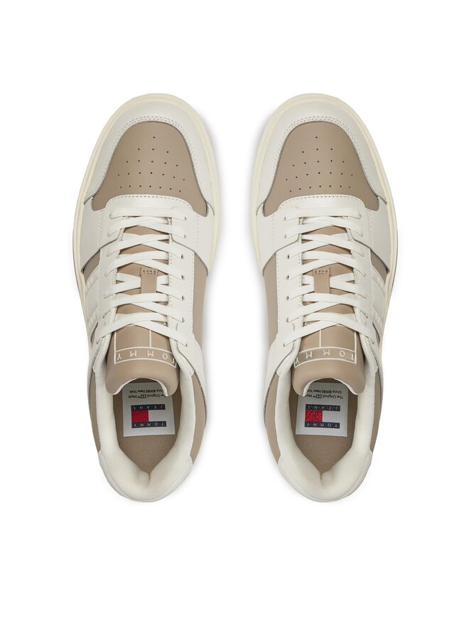 Tommy Jeans Sneakersy Tommy Jeans EM0EM01283 Écru