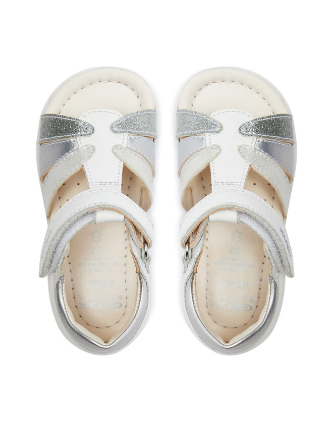 Geox Sandály Geox B Sandal Alul Girl B451YC 085MA C0007 M Bílá