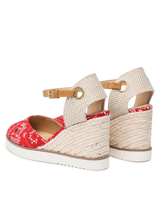 Wrangler Espadryle Wrangler Isla WL21621A Czerwony