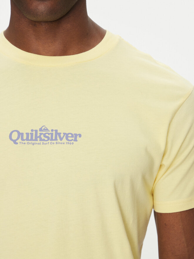 Quiksilver Quiksilver Camiseta EQYZT08062 Amarillo Regular Fit