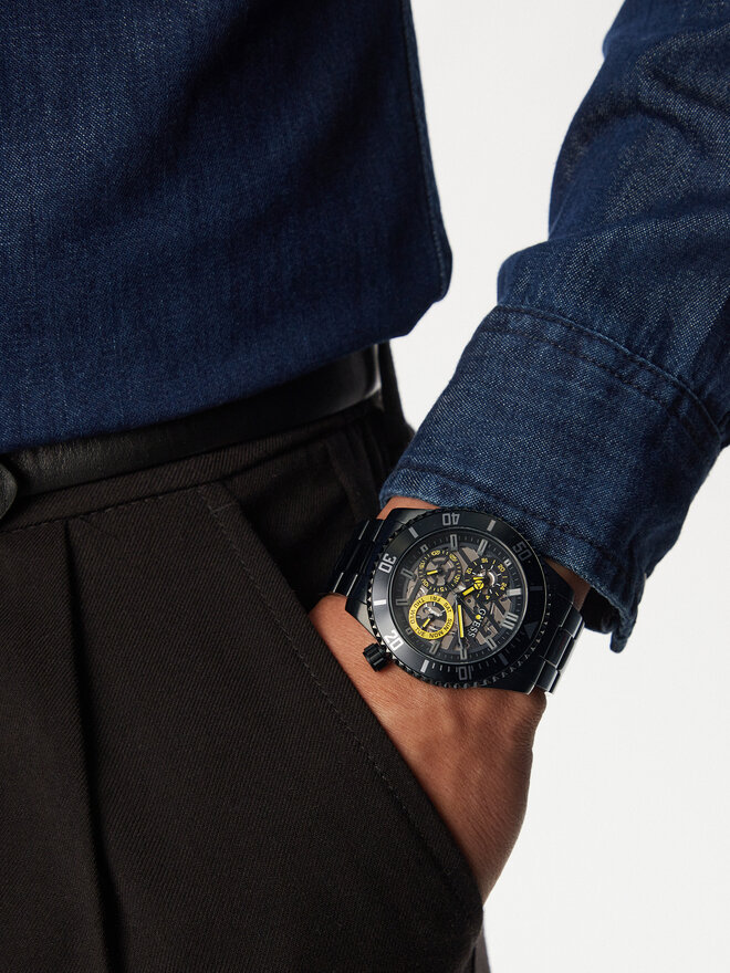 Guess Годинник Guess Axle GW0488G3 Чорний