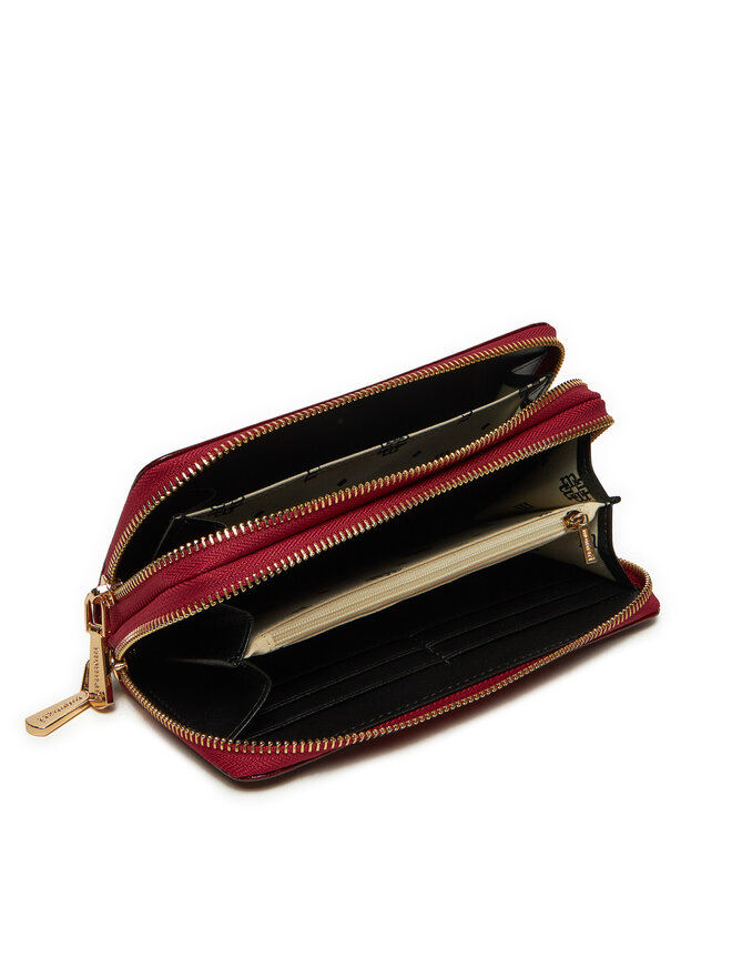 Monnari Cartera grande para mujer Monnari PURIMP0-24Z-PUR0260-KM05D000-R00 Rojo