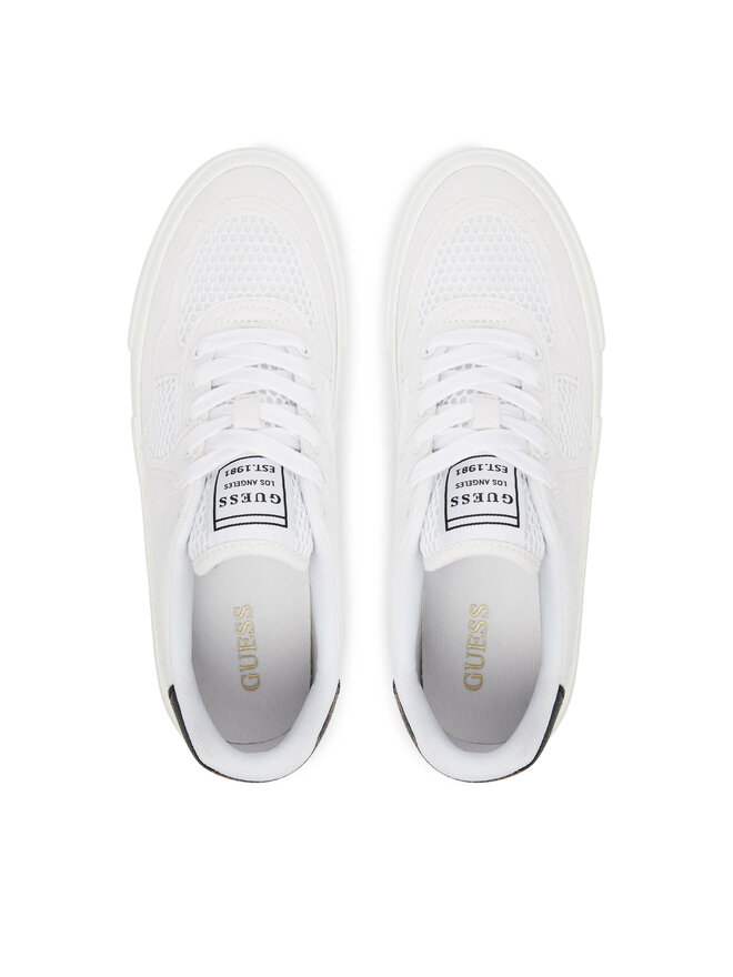 Guess Снікерcи Guess FLJCNH DEN12 Білий