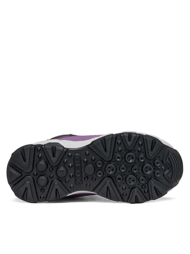 Geox Schnürschuhe Geox J Magnetar G. B Abx J464LB 050FU C8277 D Violett