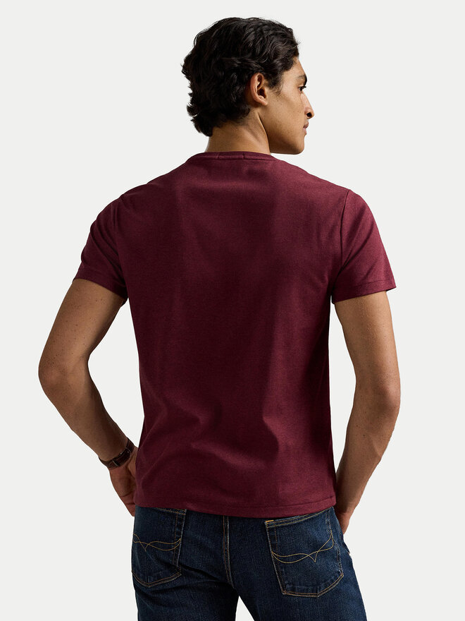 Polo Ralph Lauren Polo Ralph Lauren Camiseta 710740727098 Guinda/burdeos Custom Slim Fit