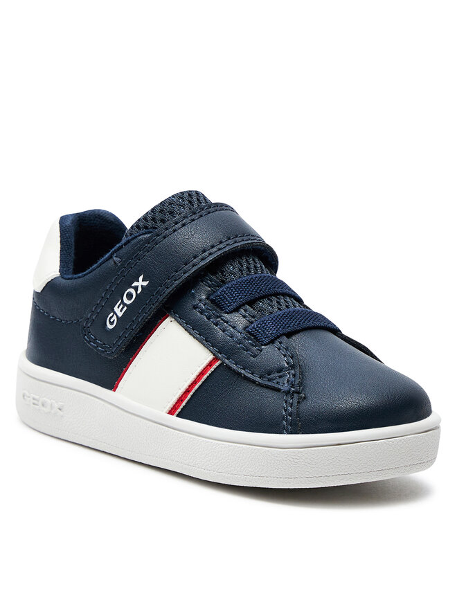 Geox Sneakersy Geox B Eclyper Boy B455LA 000BC C0735 Tmavomodrá