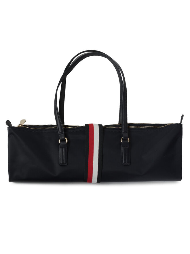 Tommy Hilfiger Handtasche Tommy Hilfiger Poppy Tote Corp AW0AW07390 Dunkelblau