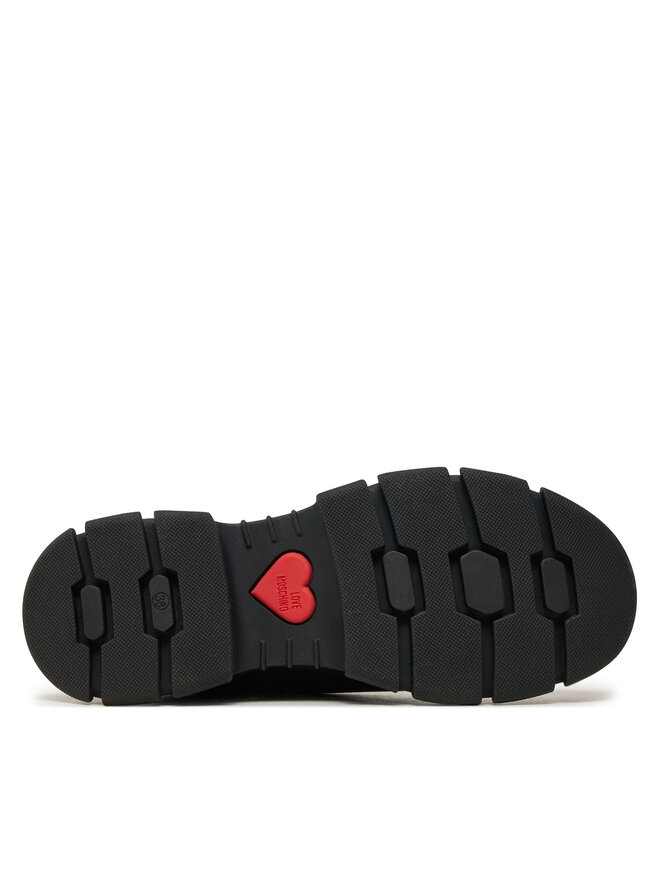 LOVE MOSCHINO Kotníková obuv s elastickým prvkem LOVE MOSCHINO JA15504G0LIA0000 Černá