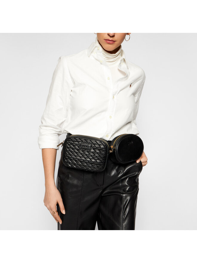 Liu Jo Riñonera Liu Jo Double Belt Bag NF0123 E0449 Negro