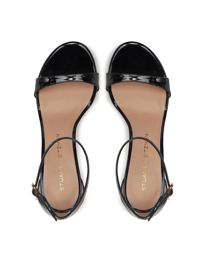 Stuart Weitzman Sandały Stuart Weitzman Nudist II Sandal SJ995 Czarny