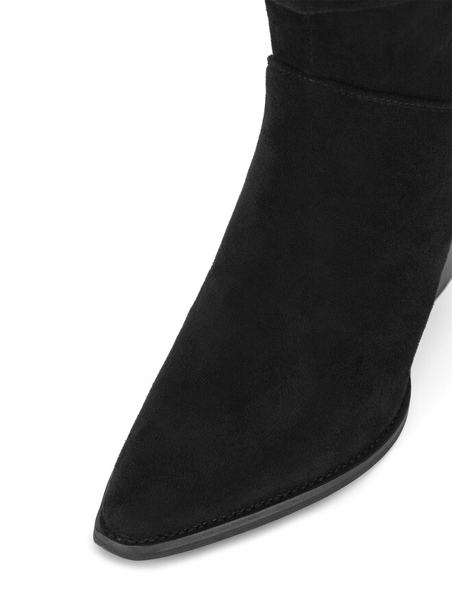 DeeZee Kozačky DeeZee WS22367-02 Černá