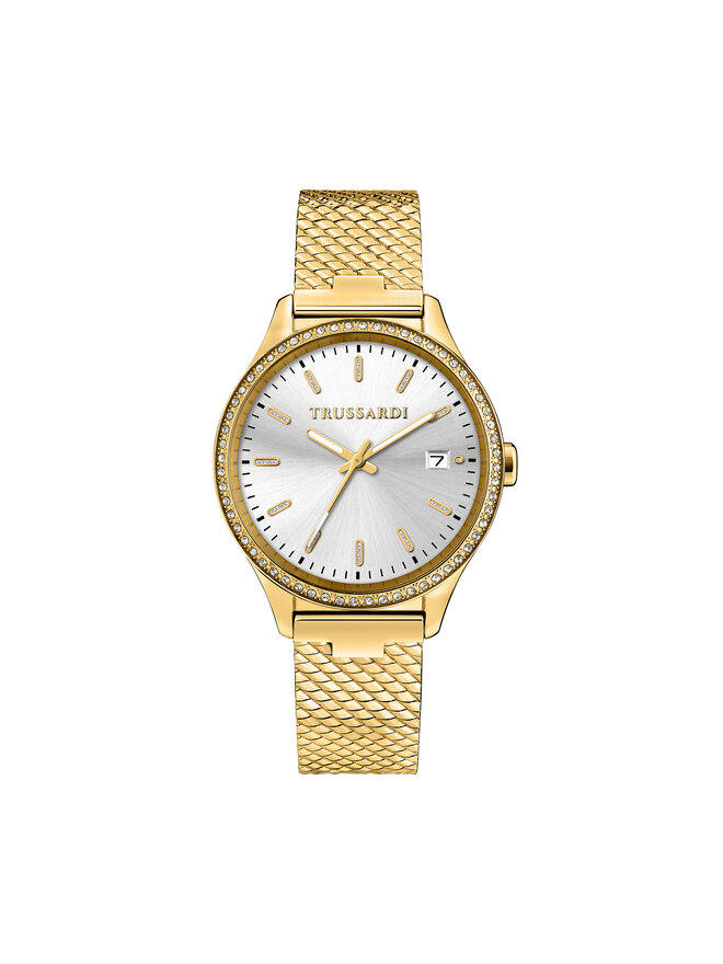 Trussardi Zegarek Trussardi R2453170504 Srebrny