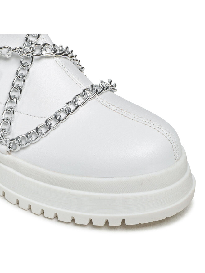 DeeZee Botki DeeZee WS5271-01 Biały