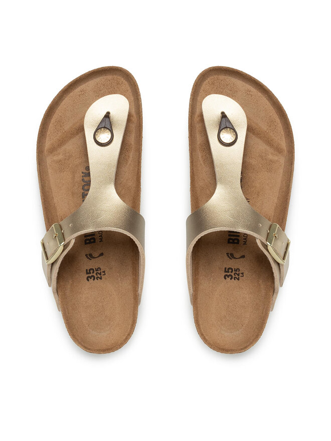 Birkenstock Zehentrenner Birkenstock Gizeh Bs 1016109 Goldfarben
