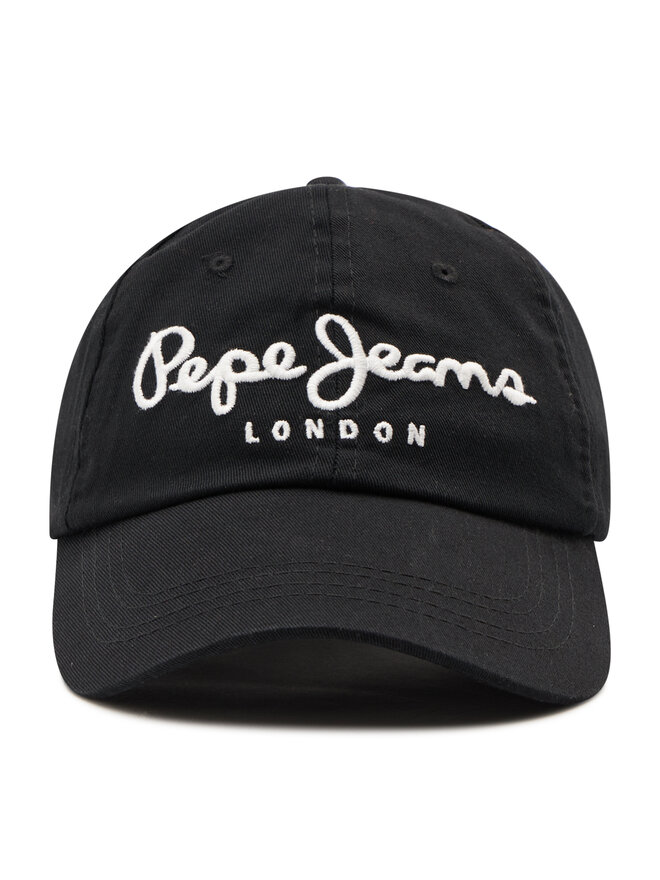 Pepe Jeans Шапка с козирка Pepe Jeans Torla Cap PM040491 Черен